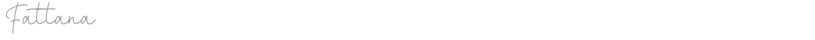 Fattana font preview